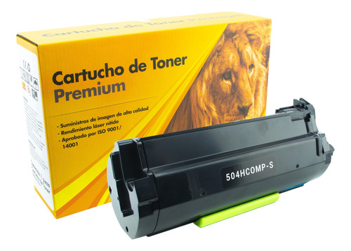 Toner 504h Con Chip Compatible Con Lexmark Ms610dn