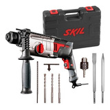 Rotomartillo Skil 750w Con Kit Taladro Martillo 1859