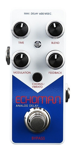 Pedal De Efecto Xvive Echoman V21  Blanco