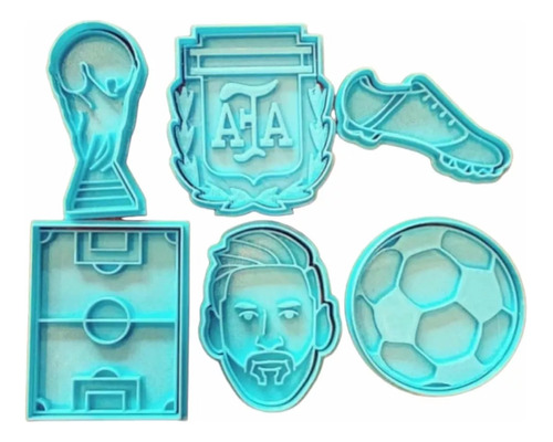Archivos Stl Cortantes Messi Afa Copa Mundial Argentina 