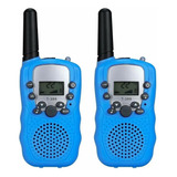 Set 2 Radio Walkie Talkie Infantil Con Alcance 5 Km