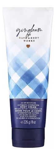 Creme Gingham Body Cream Bath & Body Works 226g Impor. U.s.a