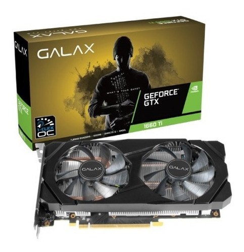 Placa De Vídeo Nvidia Galax  Geforce Gtx 1660 6gb