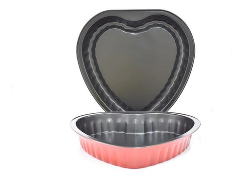 Molde Metálico Para Tortas En Forma De Corazón 