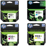 Juego De Tintas Hp 932xl Original Negro Y Colores.