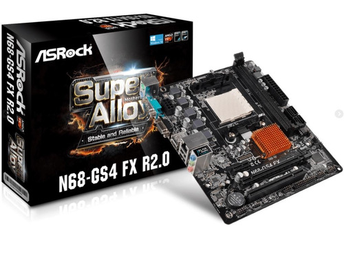 Tarjeta Madre Asrock N68-gs4 Fx R2.0 Ddr3 Socket Am3+ Fx Amd