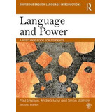 Language And Power - Paul Simpson