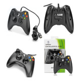 Controle Joystick Com Fio Xbox 360 Pc Computador X360