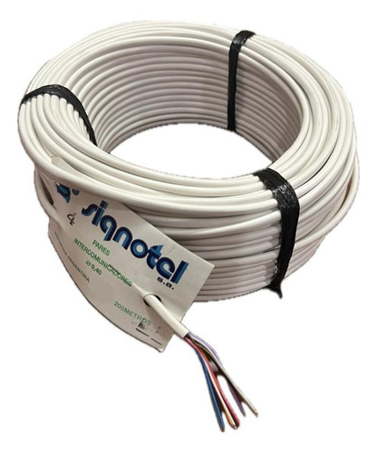 Cable De Portero Electrico 4 Pares X 50 Mts Commax Netyer