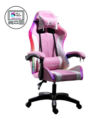 Silla Gamer Panther Rgb Masajeador Lumbar |alltechservicescl