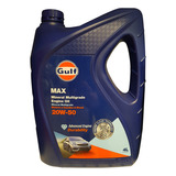 Aceite Para Motor Mineral Gulf Max 20w50  4l