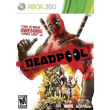 Deadpool Jogo Xbox 360 Mídia Física Usado