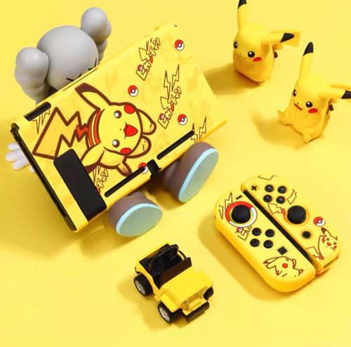 Carcasa Protectora Nintendo Switch Pikachu Little Friend