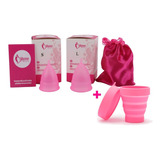 2 Copa Menstruales Aneer + Vaso E - Unidad a $38900