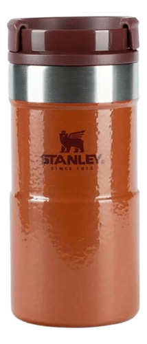 Caneca Térmica Neverleak 250 Ml Hammertone Clay Stanley