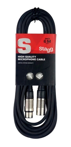 Cable Canon Stagg 6 Metros Xlr Smc6 