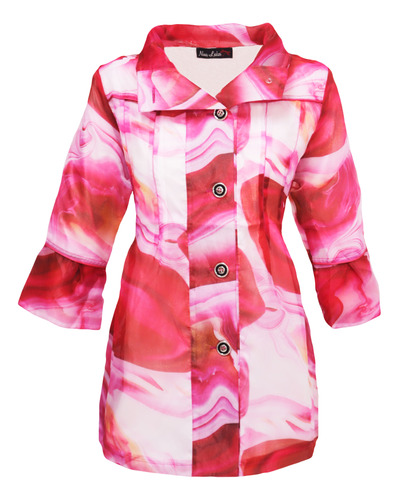 Chaqueta Casual Organza Nina Lecker 11431 