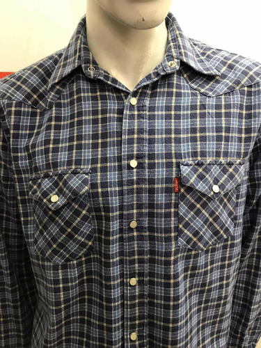 Camisa Western Leñadora Levis Retro Vintage