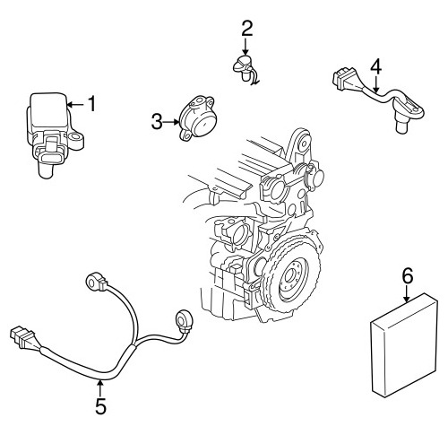 Sensor Rpm Cigeal Volvo C30 C70 S40 S60 2.5 C Foto 2