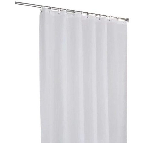 Forro Cortina Baño Blanco Con Hd 180 X 180 Cms