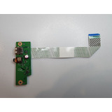 Placa Interna Puertos Usb Y Audio Notebook Acer Es1 572 358l