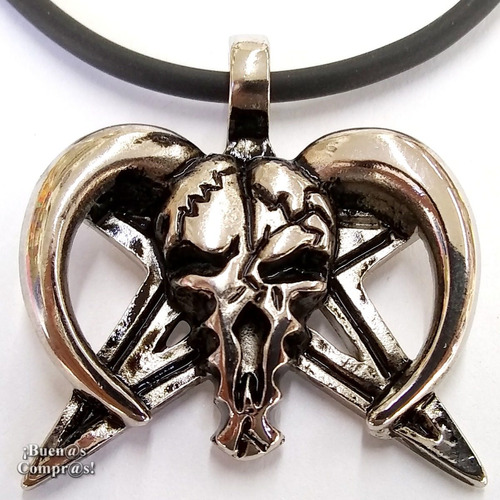 Amuleto Satánico Fabricado En 7 Metales Ritualizado Y Activo