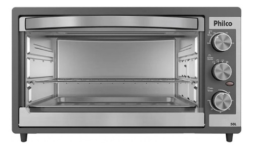 Forno Elétrico De Bancada 50l Philco Dourador 1500w