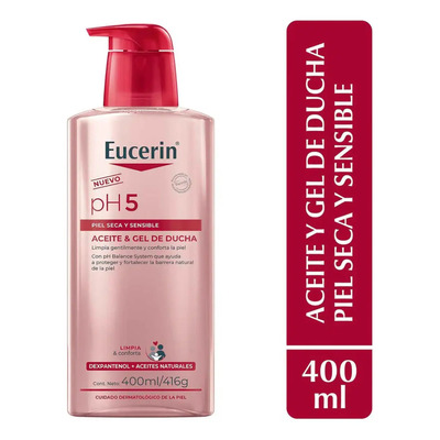 Aceite Y Gel De Ducha Corporal Ph5 400ml Eucerin | MercadoLibre