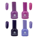 Gama 4 Geles Polish Colorful Para Uñas, Mc Nails, Color B