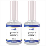 Esmalte De Unhas Antimicótico Unissex 10 Ml - Kit 2 Frascos