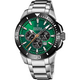 Reloj Para Hombre Festina F20641 F20641/a Plateado