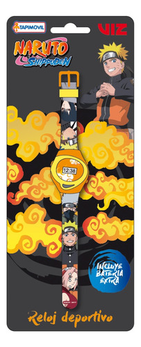 Reloj Digital Deportivo Naruto Shippuden Tapi Sharif Express