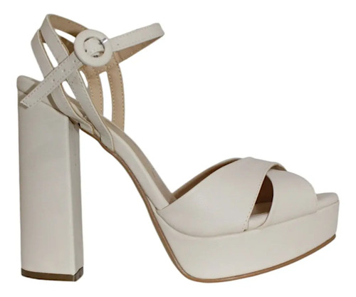 Liz Guerrero Beige Novias Plataforma 12.5 Alto