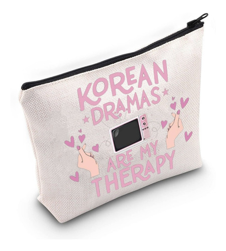 Wzmpa Bolsa De Maquillaje Cosmética De Drama Coreano, Regalo