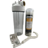Filtro Para Agua Contenedor+filtro Carbon Activo 1 Pulgada