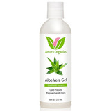 Gel De Aloe Vera Amara Organics Orgánico, Aloe Prensada, En 