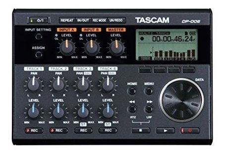 Tascam Dp-006 Grabadora De Audio Multipista Digital Pocketst