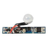 Swith Sensor Fotocelda Y Movimiento Pir Tiras Led - Interno 12v A 24v Controlador