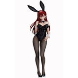 Figura Sexy Erza Escarlata. Coneja Negra 45 Cms. Pvc. 