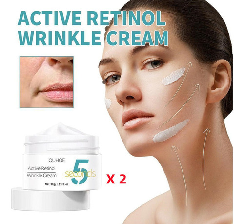 2x Retinol Crema Antiarrugas Instantánea Reafirmante