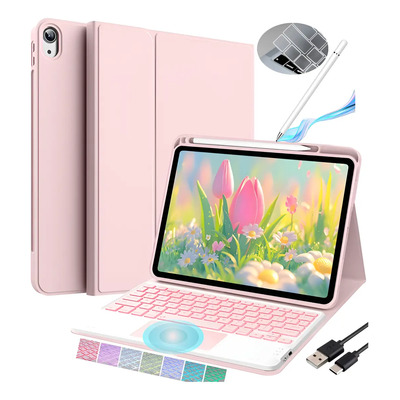 +para Funda +teclado Táctil +lapiz P\u002FiPad 10a 10.9'' \u002F A16 | Meses sin interés