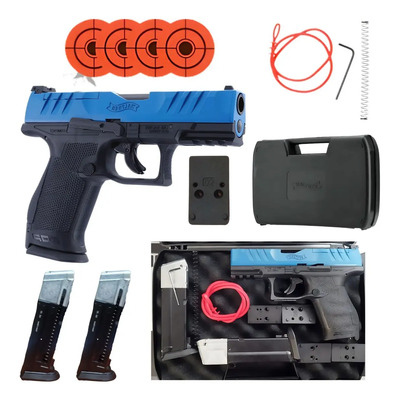 Umarex Walther Pdp.43 Co2 Pistola Semi. Traumatica Xchws P Azul 10.922 Mm | Meses sin interés