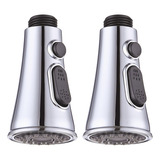 2pcs Grifo De Cocina, Boquilla De 3 Funciones