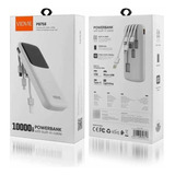 Power Bank 10000 Mah Bateria Externa Cables Incluidos Vidvie