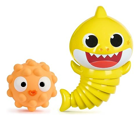 Baby Shark Sensory Fun Friends, Paquete De 2, Juguetes Antie