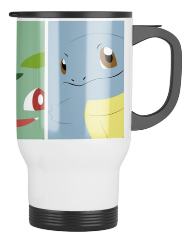 Tazon Taza Termica Pokemon Con Tapa