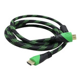 Cable Hdmi 1,5 Metros Malla 1.4 1080p Full Hd Ficha Oro 3d