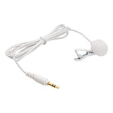 Saramonic Lavalier Blanco De 3,5 Mm Con Cable De 1,25 M Para