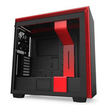 Gabinete Nzxt H710 E-atx Usb 3.1 / Type-c Audio Hd Color Rojo