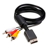 Cable Video Y Audio Para Ps2 | Ps3 | Av A Rca Conexion